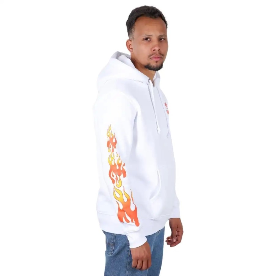 Turystyka Alpha Industries Bluzy | Bluza Z Kapturem Alpha Industries Hot Wheels Flame 116345-09