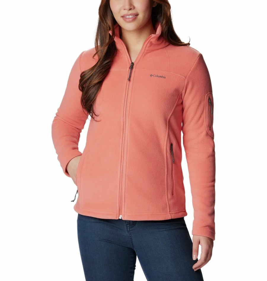 Narciarstwo Columbia Polary | Polar Rozpinany Columbia Fast Trek Ii Jacket Damski