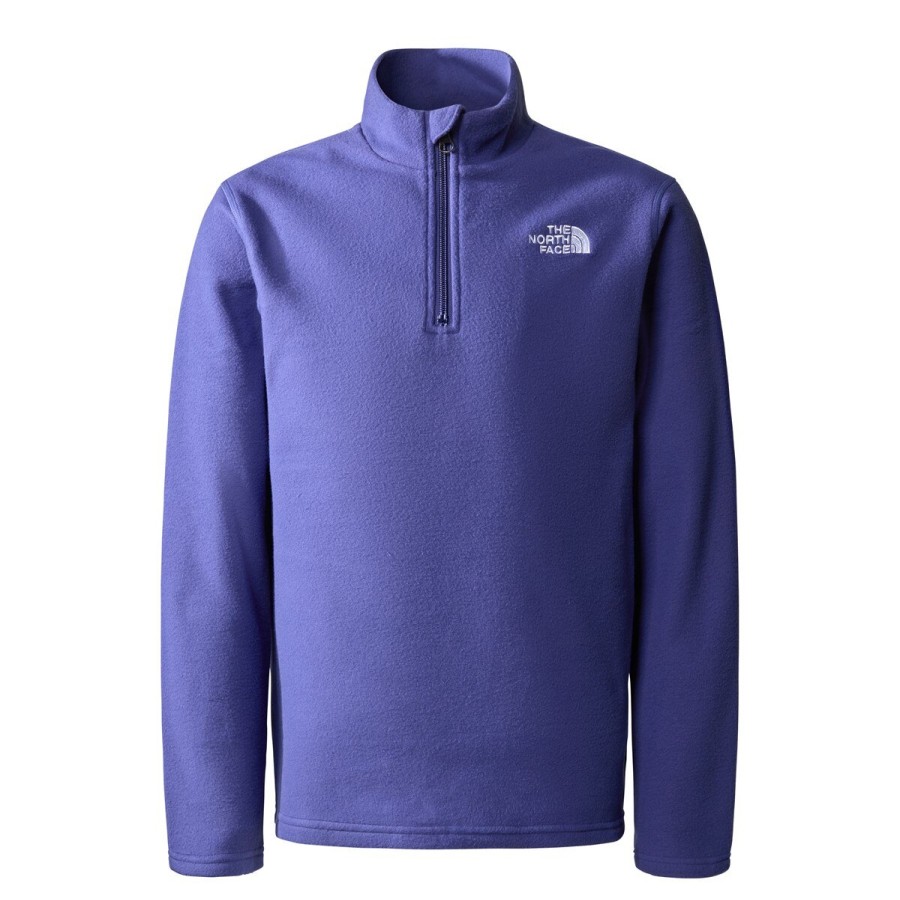 Dziecko The North Face Polary Dla Dzieci | Polar Dzieciecy The North Face Teen Glacier Fleece 1/4 Zip