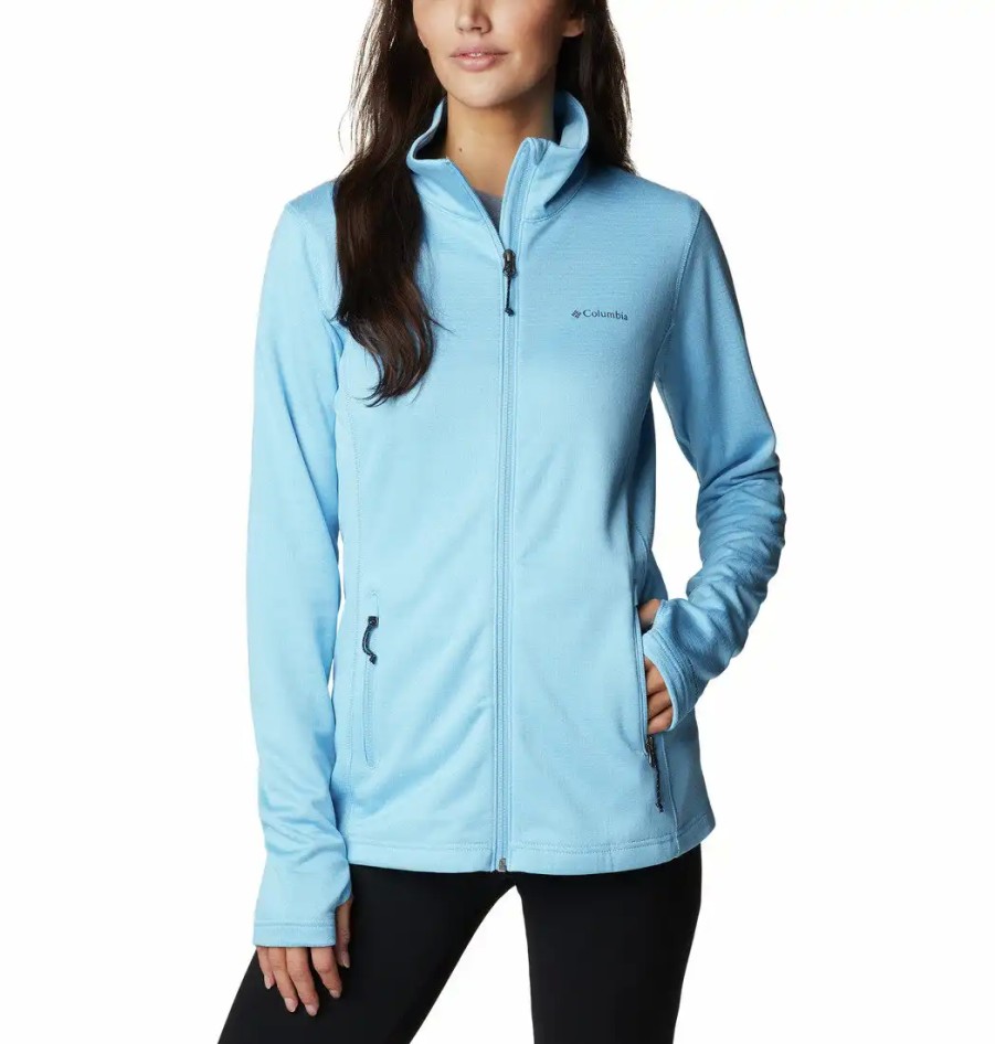 Turystyka Columbia Bluzy | Bluza Rozpinana Columbia Park View Grid Fleece Full Zip Damska