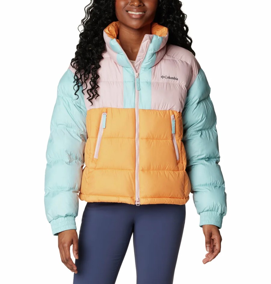 Turystyka Columbia Kurtki | Kurtka Puchowa Columbia Pike Lake Ii Cropped Jacket Damska