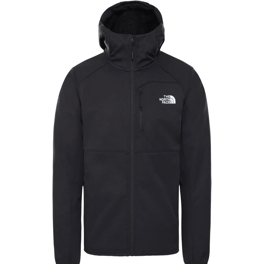 Mezczyzna The North Face Kurtki Meskie | Kurtka The North Face Quest Hooded Softshell