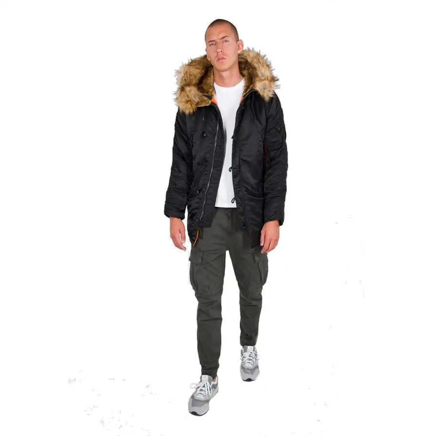 Mezczyzna Alpha Industries Kurtki Meskie | Kurtka Zimowa Alpha Industries N3B Vf 59 103141-03