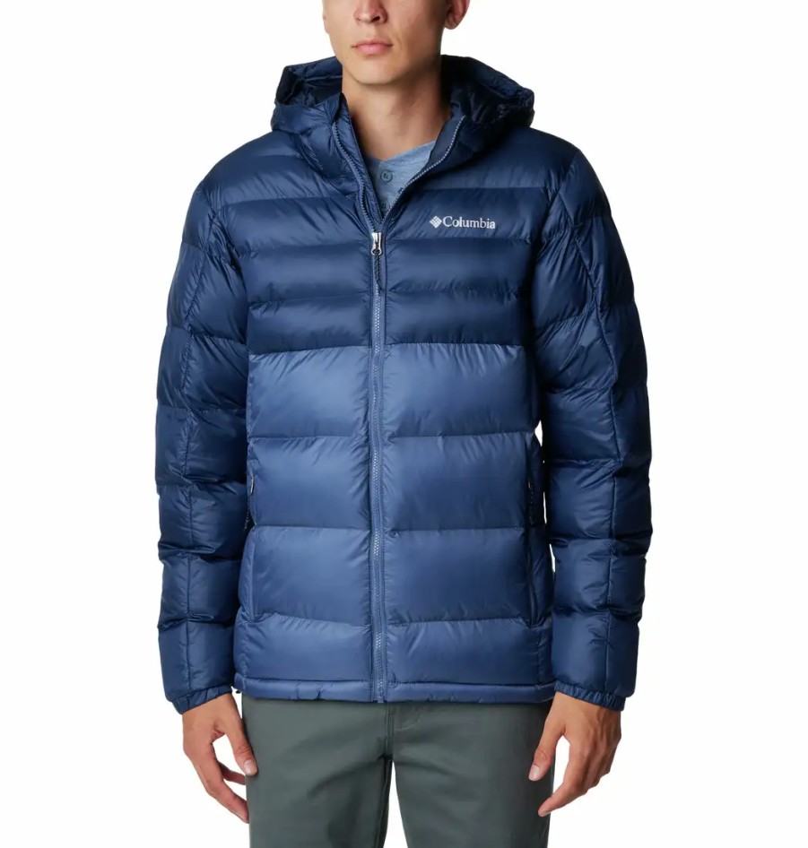 Turystyka Columbia Kurtki | Kurtka Puchowa Columbia Buck Butte Insulated Hooded Jacket Meska