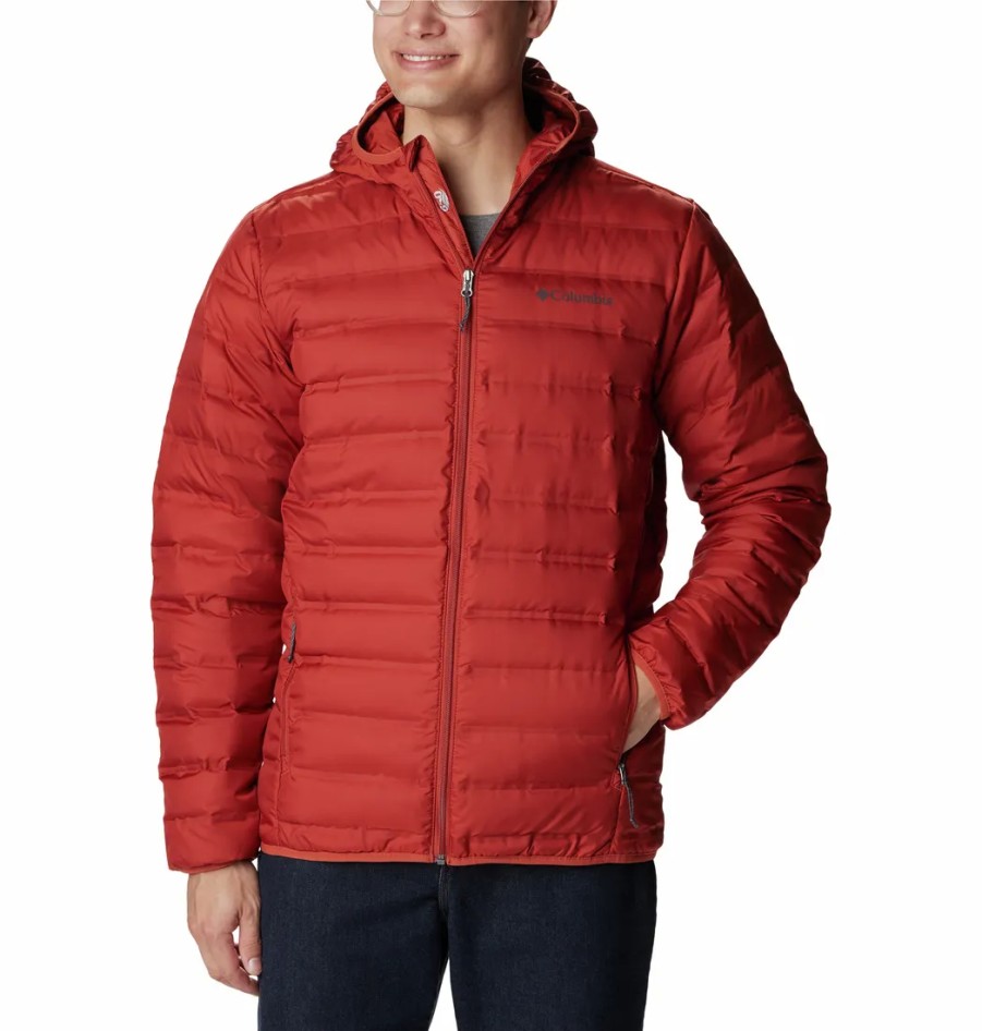 Turystyka Columbia Kurtki | Kurtka Puchowa Columbia Lake 22 Down Hooded Jacket Meska