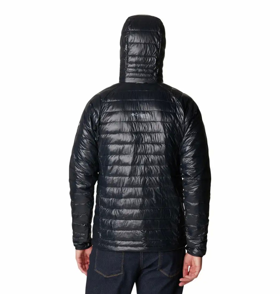 Mezczyzna Columbia Kurtki Meskie | Kurtka Pikowana Columbia Platinum Peak Hooded Meska