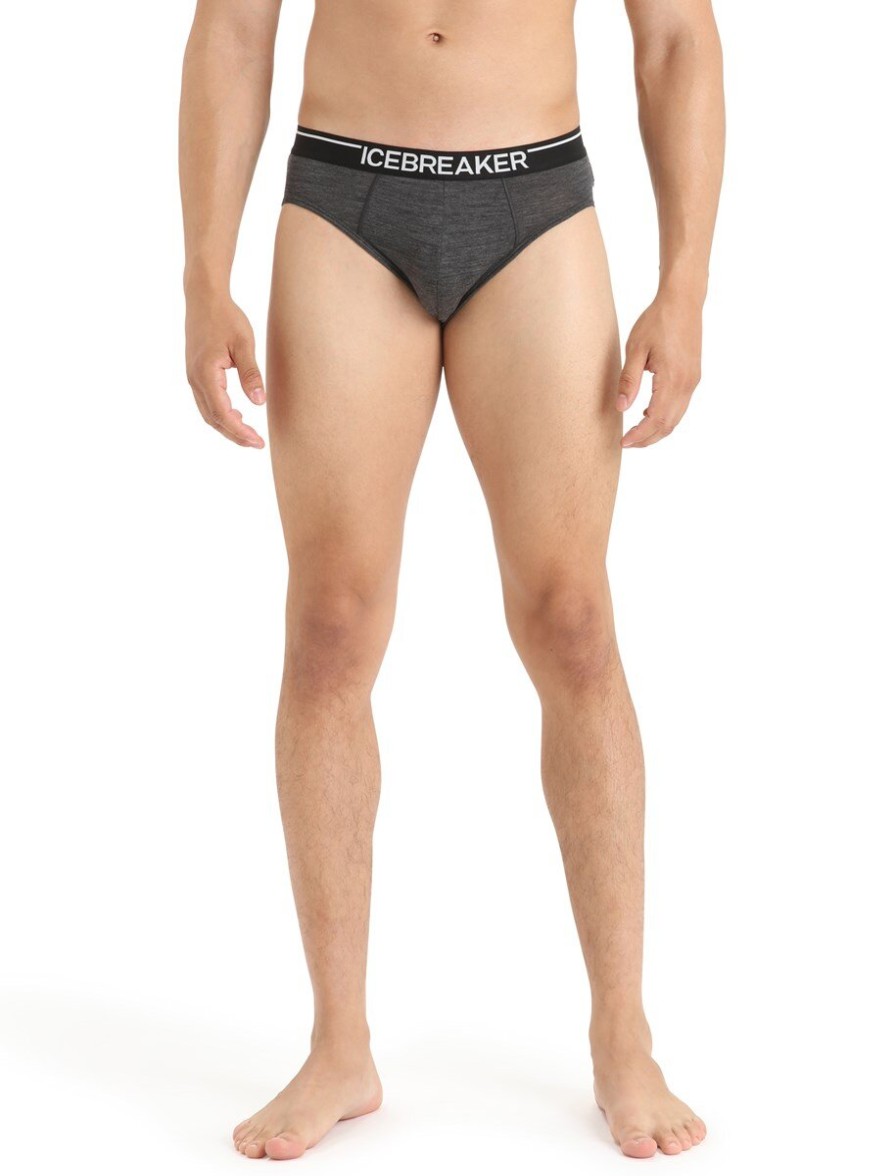 Mezczyzna Icebreaker Bielizna Meska | Bielizna Meska Icebreaker Anatomica Briefs Majtki