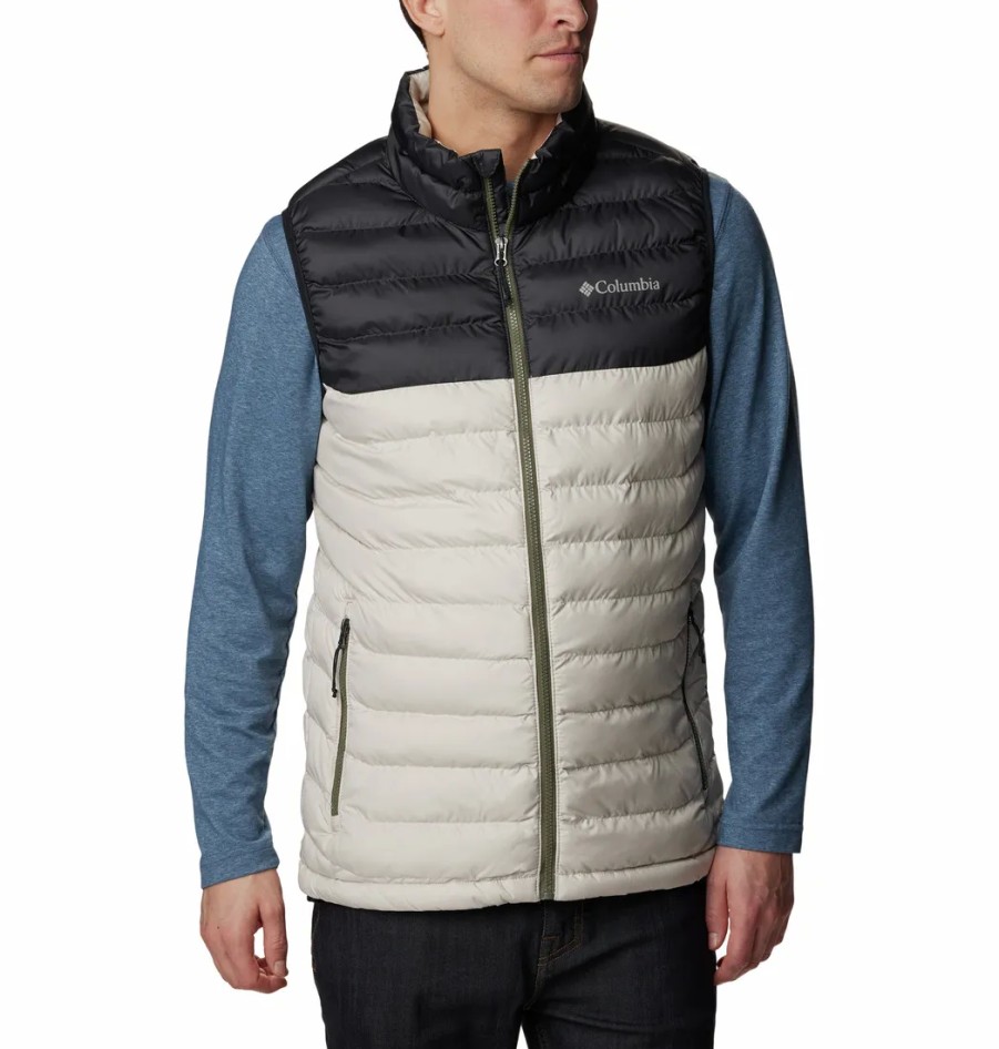 Turystyka Columbia Kamizelki | Bezrekawnik Puchowy Columbia Powder Lite Vest Meski