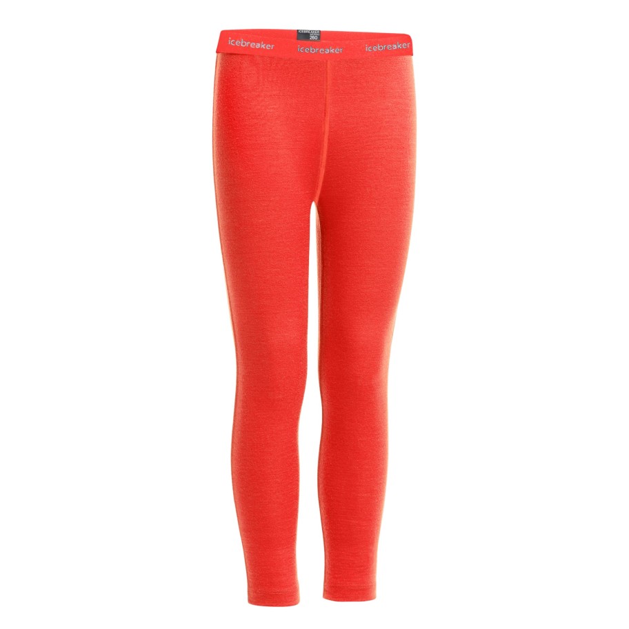 Narciarstwo Icebreaker Bielizna Termoaktywna | Legginsy Termoaktywne 200 Oasis Leggings Dzieciece