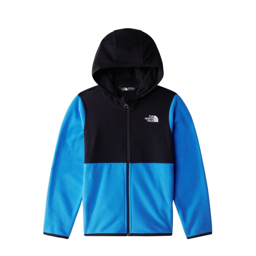 Dziecko The North Face Bluzy Dla Dzieci | Bluza Z Kapturem The North Face Kid Glacier F/Z Hoodie Dzeicieca