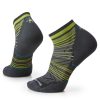 Turystyka Smartwool Skarpety | Skarpety Biegowe Smartwool Run Targeted Cushion Pattern Ankle Socks Meskie