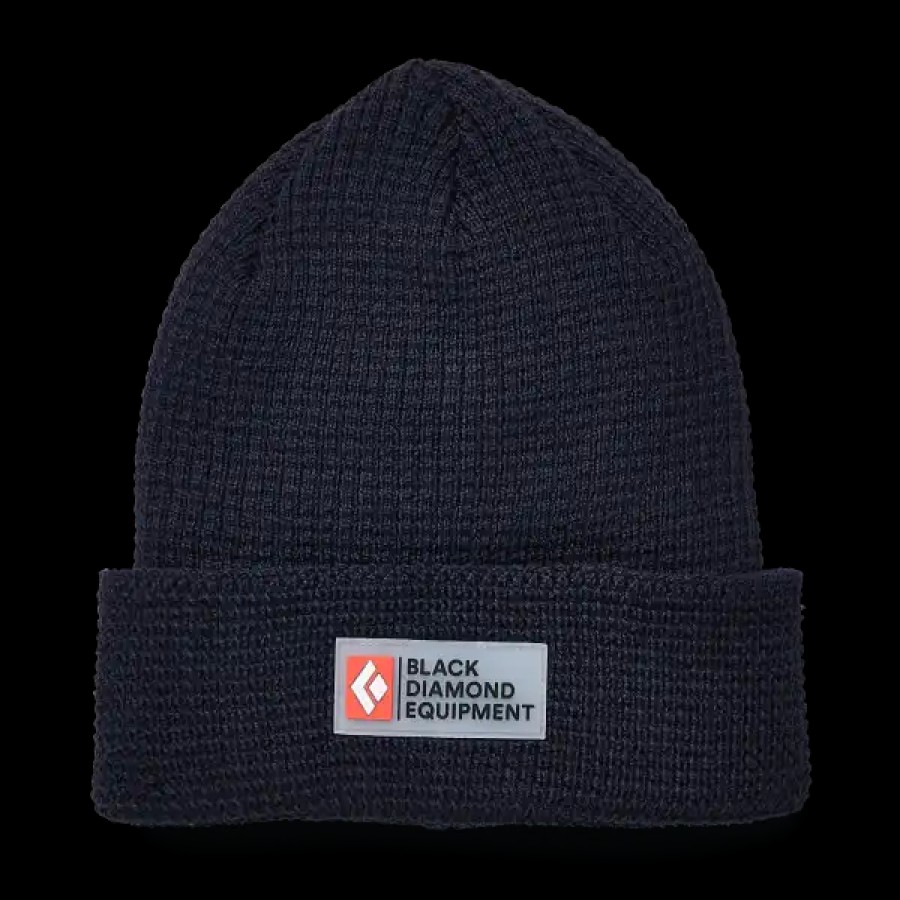 Mezczyzna Black Diamond Czapki Meskie | Czapka Zimowa Black Diamond Double Waffle Beanie