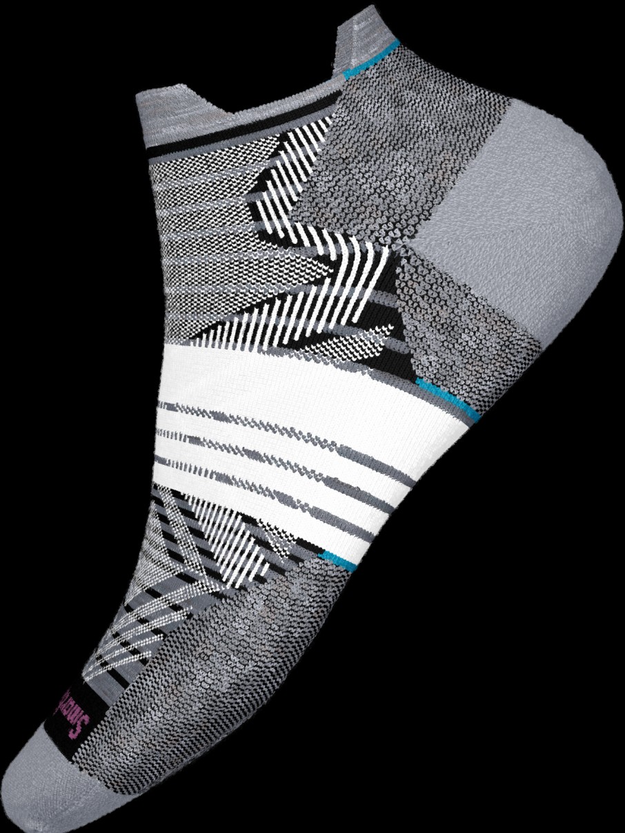 Turystyka Smartwool Skarpety | Skarpety Biegowe Smartwool Run Zero Cushion Stripe Low Ankle Socks Damskie