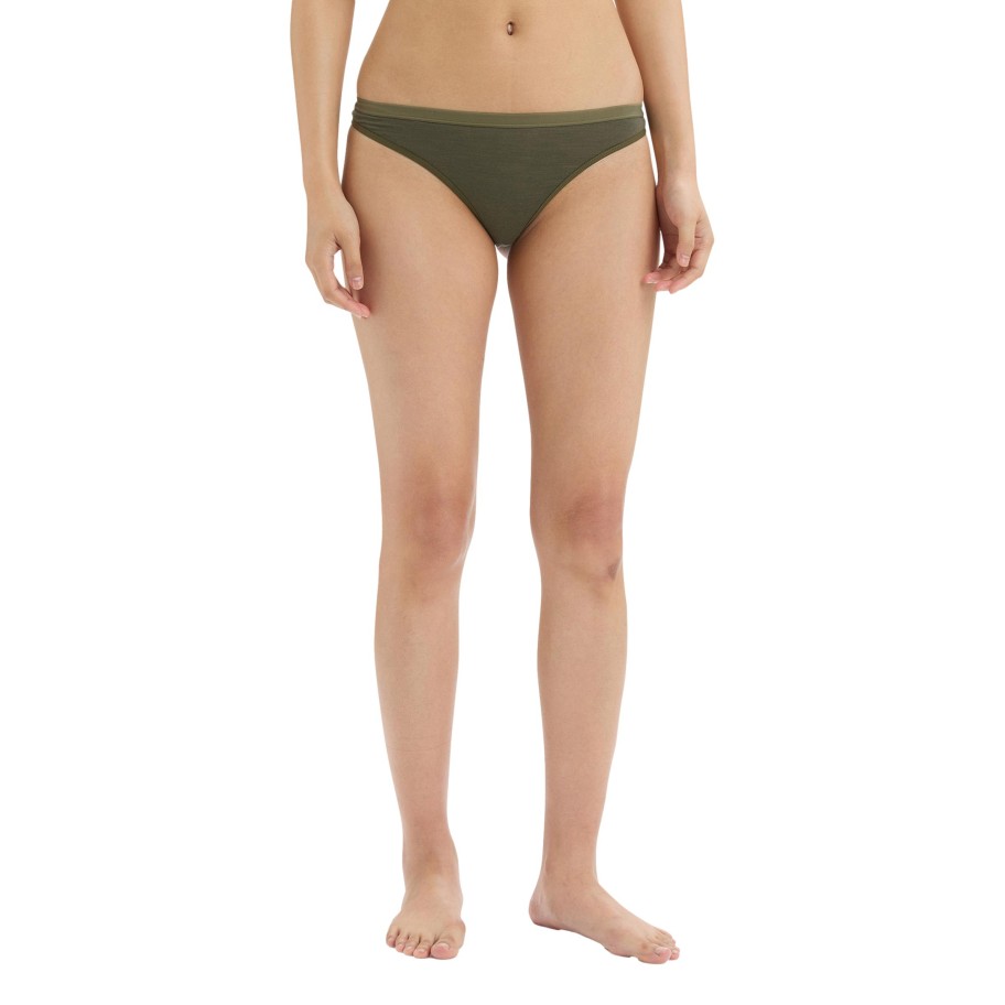 Kobieta Icebreaker Bielizna Damska | Bielizna Damska Icebreaker Women Siren Thong