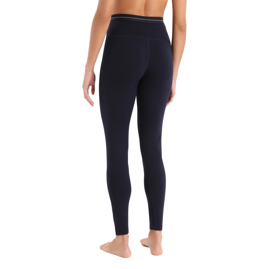 Narciarstwo Icebreaker Bielizna Termoaktywna | Legginsy Damskie Icebreaker 260 Tech High Rise Leggins