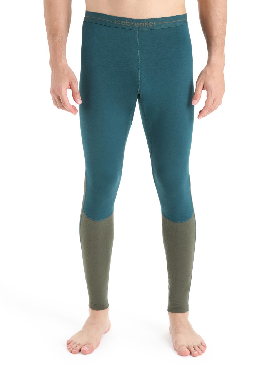 Narciarstwo Icebreaker Bielizna Termoaktywna | Legginsy Meskie Icebreaker Zoneknit 200 Leggings