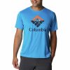 Turystyka Columbia Koszulki | Koszulka Meska Columbia Zero Ice Cirro-Cool Graphic T-Shirt