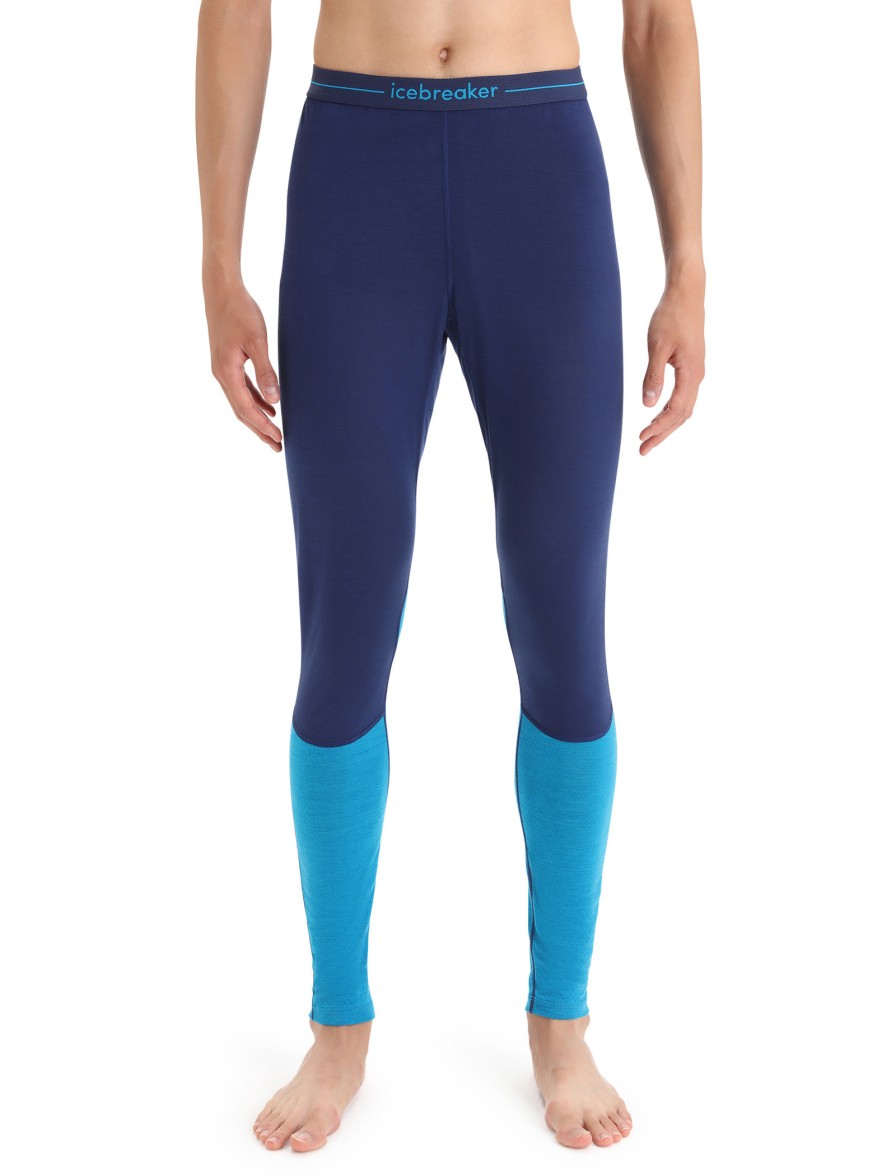 Narciarstwo Icebreaker Bielizna Termoaktywna | Legginsy Meskie Icebreaker Cool-Lite 125 Zoneknit Leggings