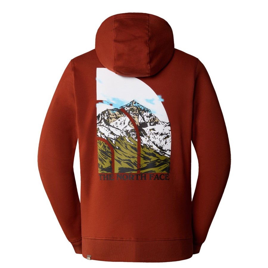 Turystyka The North Face Bluzy | Bluza Z Kapturem The North Facec Seasonal Graphic Hoodie Meska