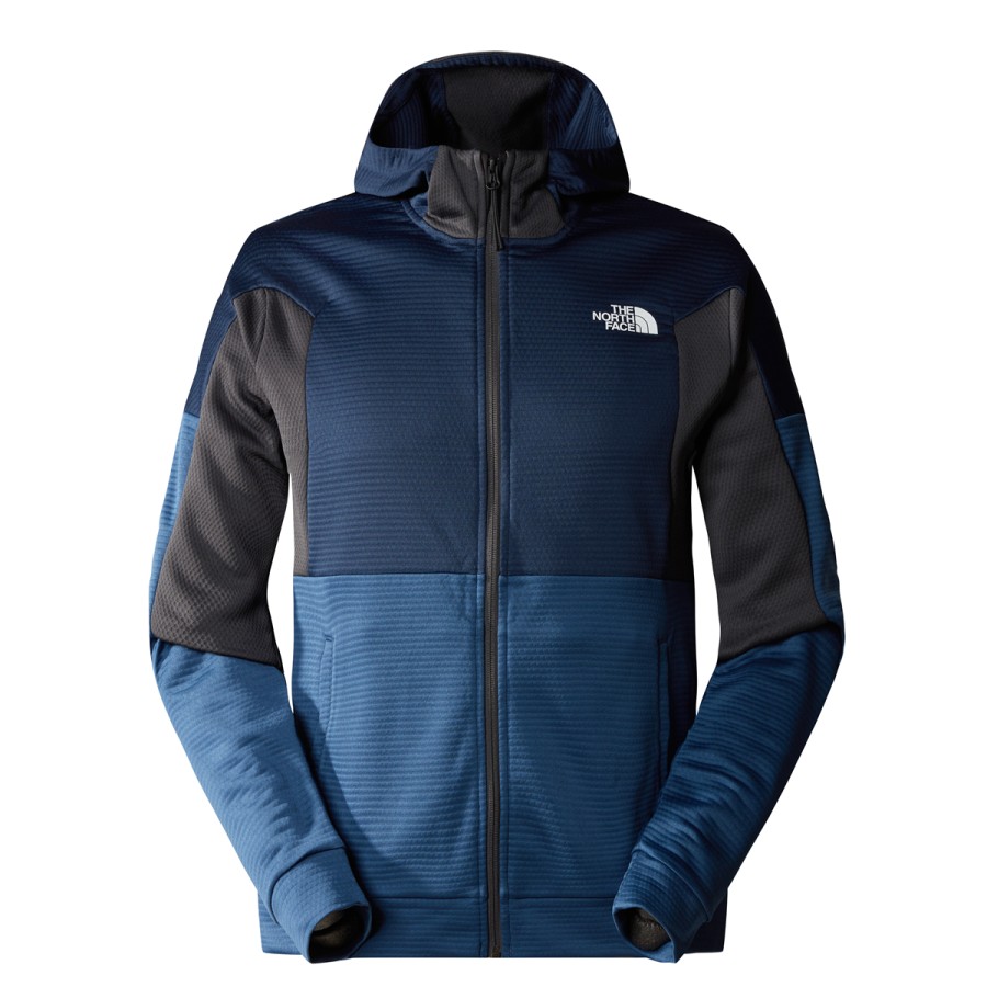 Turystyka The North Face Bluzy | Bluza Z Kapturem The North Face Ma Full Zip Fleece Meska