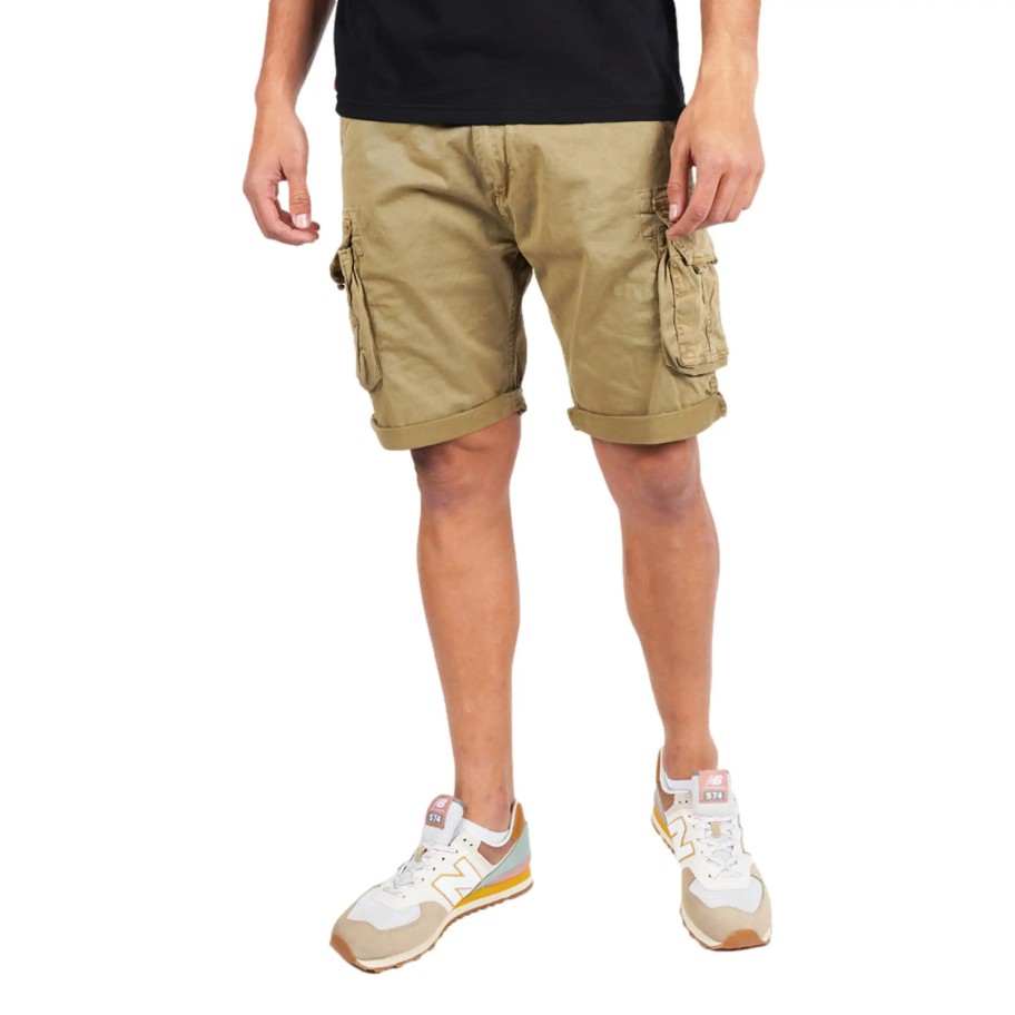 Mezczyzna Alpha Industries Krotkie Spodenki Meskie | Krotkie Spodenki Alpha Industries Crew Short Meskie