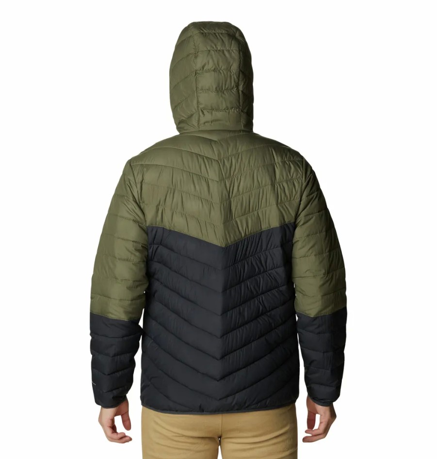 Turystyka Columbia Kurtki | Kurtka Puchowa Columbia Eddie Gorge Hooded Jacket Meska Zimowa