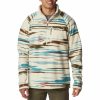 Turystyka Columbia Polary | Polar Meski Columbia Fast Trek Printed Half Zip