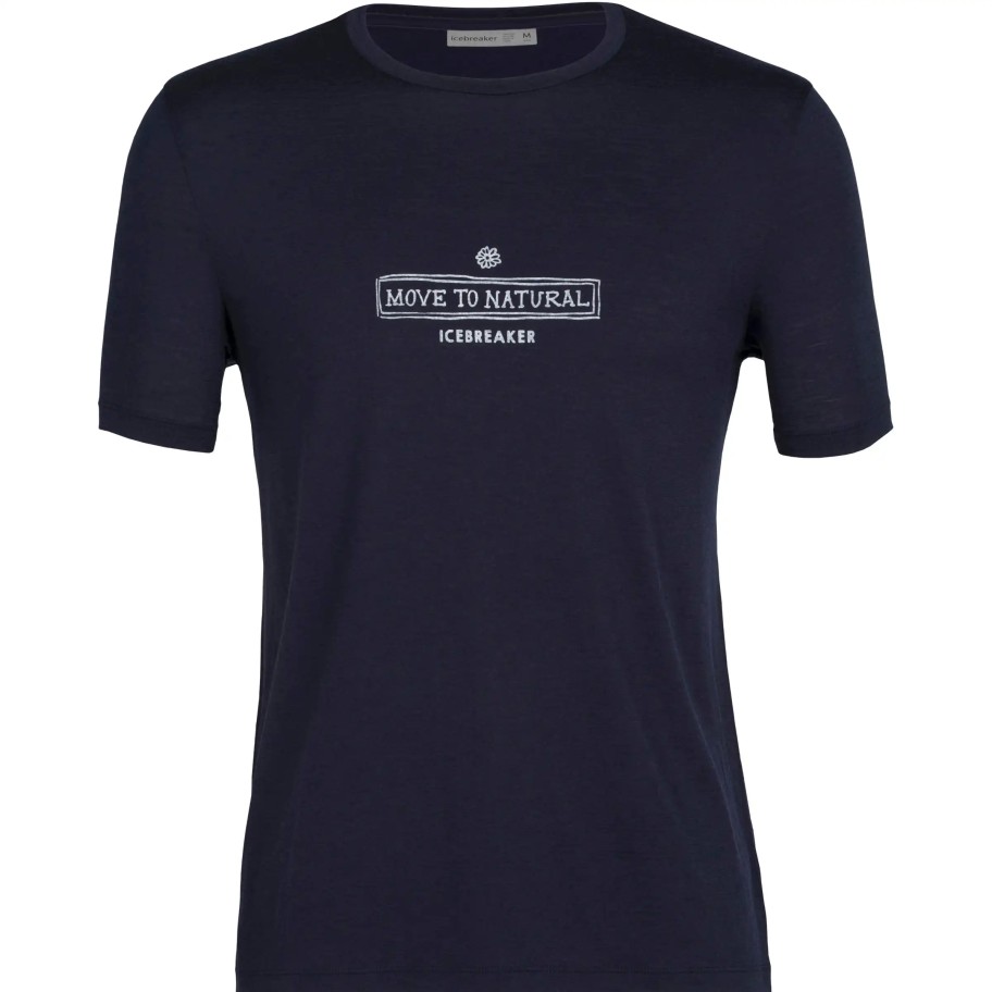 Turystyka Icebreaker Koszulki | Koszulka Meska Icebreaker Tech Lite Ii Ss T-Shirt