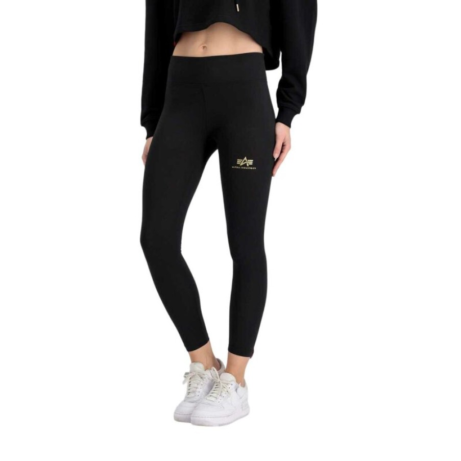 Kobieta Alpha Industries Legginsy | Legginsy Alpha Industries Basic Foil Print 116053Fp-583