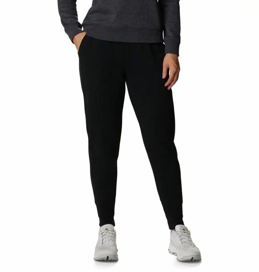 Kobieta Columbia Spodnie Lifestyle Damskie | Spodnie Dresowe Columbia Lodge Knit Jogger Damskie