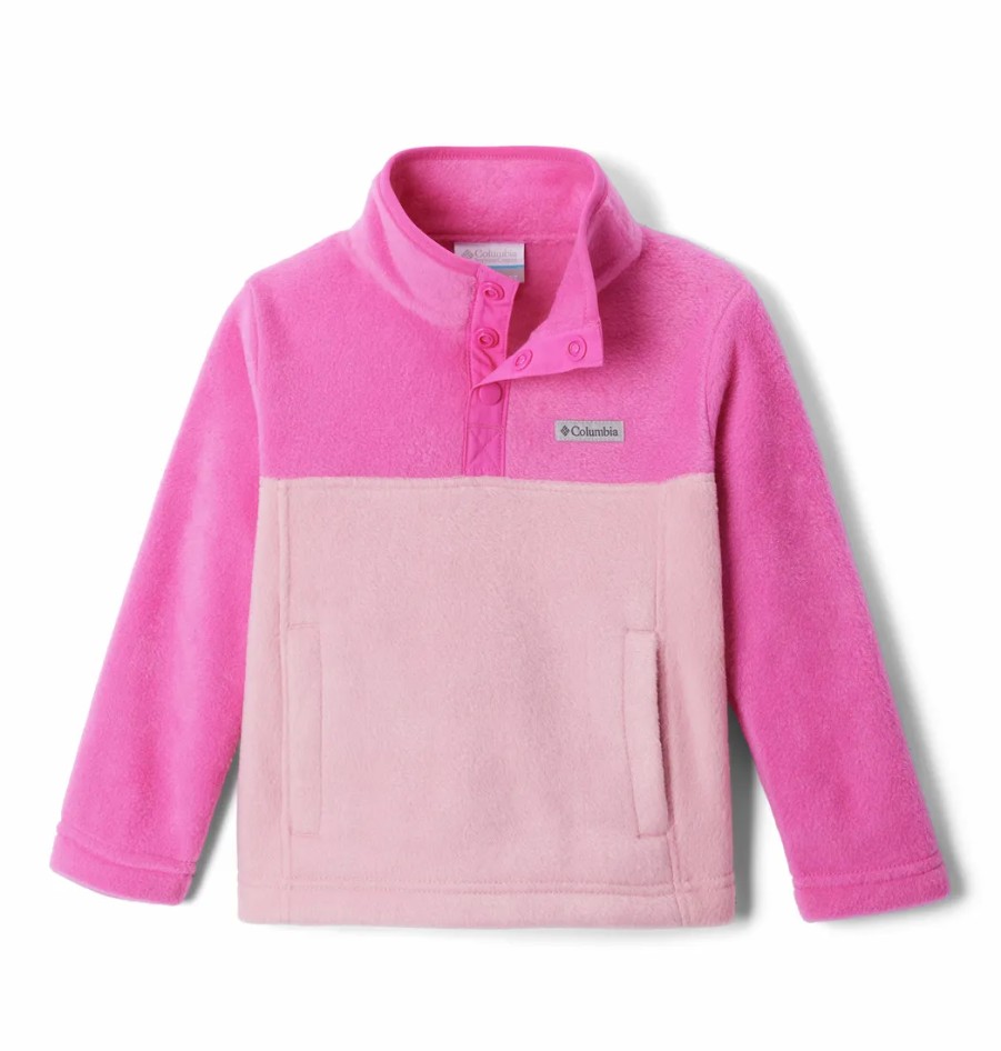 Narciarstwo Columbia Polary | Polar Dzieciecy Columbia Steens Mtn 1/4 Snap Fleece Pull-Over