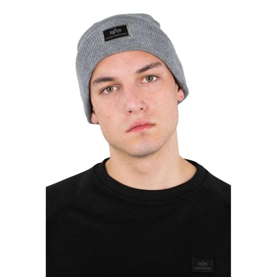 Mezczyzna Alpha Industries Czapki Meskie | Czapka Zimowa Alpha Industries X-Fit Beanie Uniwersalna