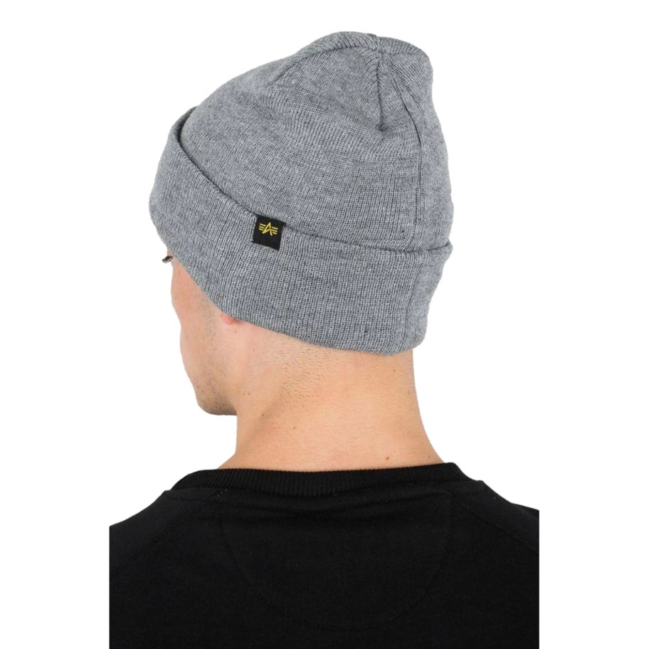 Mezczyzna Alpha Industries Czapki Meskie | Czapka Zimowa Alpha Industries X-Fit Beanie Uniwersalna