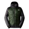 Turystyka The North Face Bluzy | Bluza Z Kapturem The North Face Macugnaga Hybrid Insulation Meska