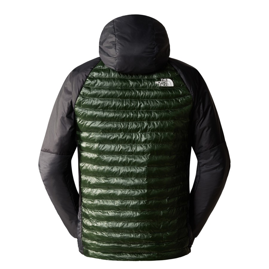 Turystyka The North Face Bluzy | Bluza Z Kapturem The North Face Macugnaga Hybrid Insulation Meska