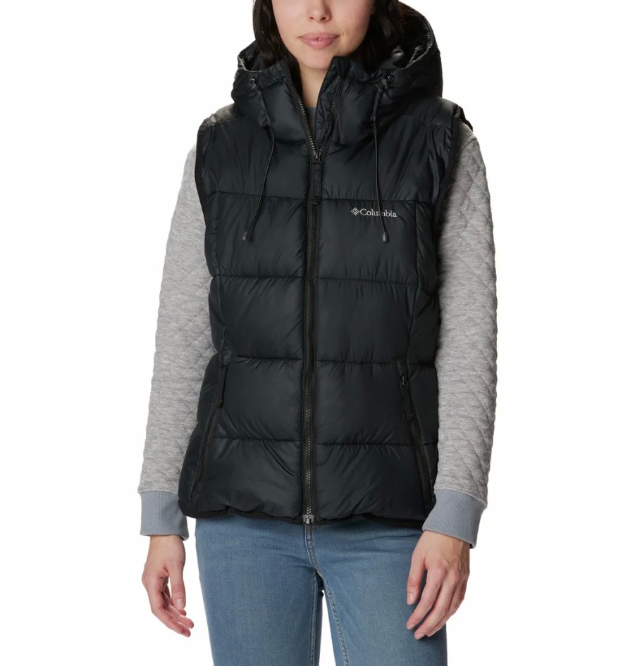 Turystyka Columbia Kamizelki | Bezrekawnik Puchowy Columbia Pike Lake Ii Insulated Vest Damski