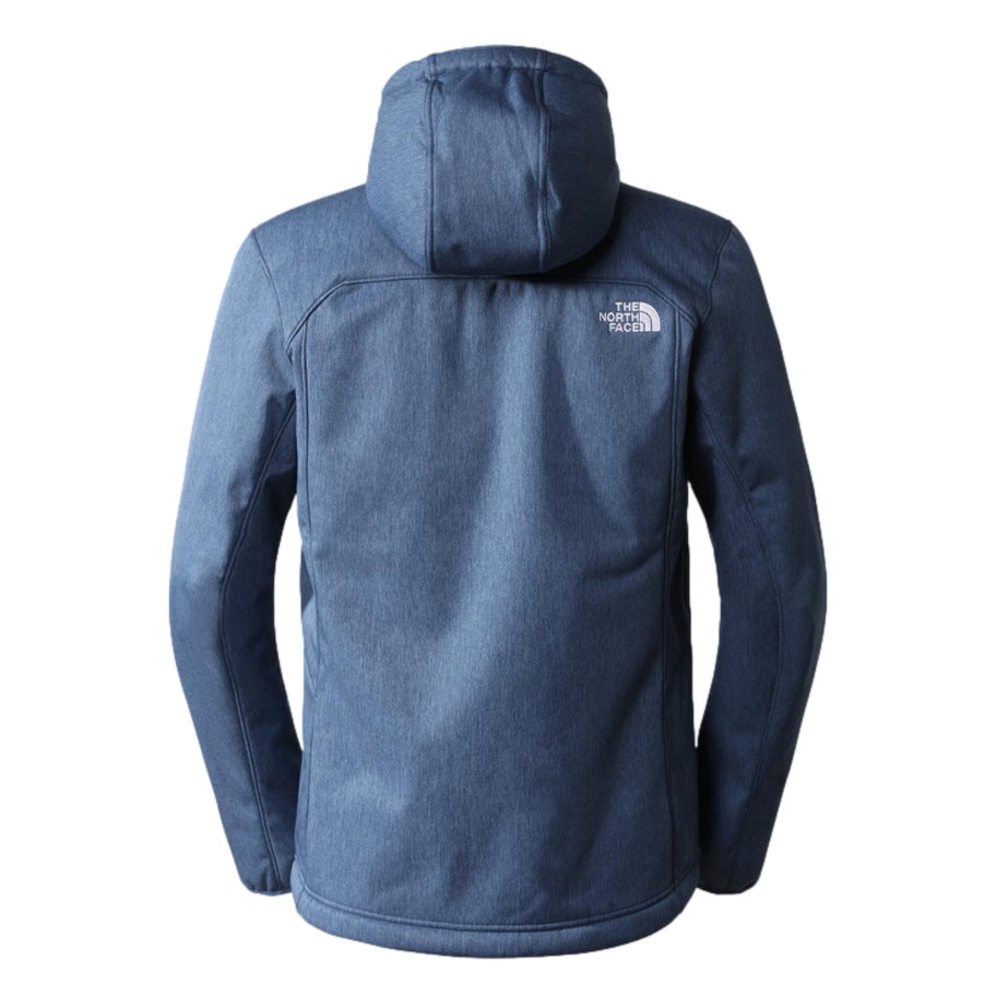 Turystyka The North Face Bluzy | Bluza Z Kapturem The North Face Qquest Hooded Softshell Meska