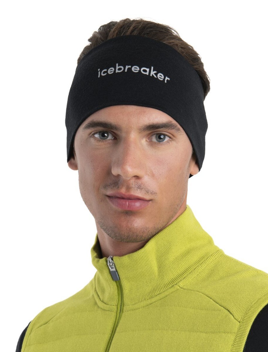 Narciarstwo Icebreaker Czapki | Opaska Na Glowe Icebreaker Mer 200 Oasis Headband