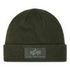 Mezczyzna Alpha Industries Czapki Meskie | Czapka Zimowa Alpha Industries Vlc Beanie