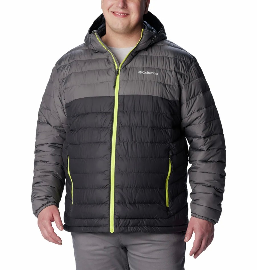 Turystyka Columbia Kurtki | Kurtka Puchowa Columbia Powder Lite Hooded Jacket Meska