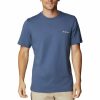 Turystyka Columbia Koszulki | Koszulka Meska Columbia Rapid Ridge Back Graphic T-Shirt