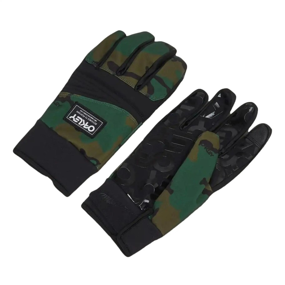 Narciarstwo Oakley Rekawice Narciarskie | Rekawice Zimowe Oakley Printed Park B1B Gloves