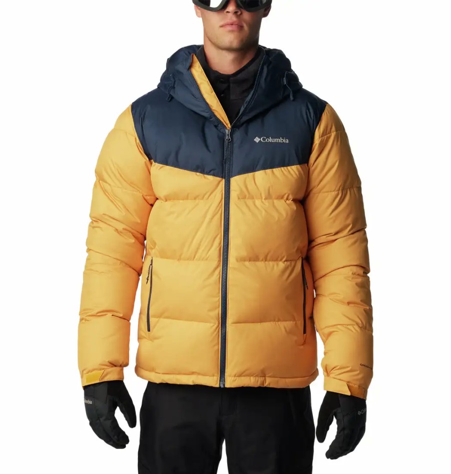 Turystyka Columbia Kurtki | Kurtka Puchowa Columbia Iceline Ridge Jacket Meska Zimowa