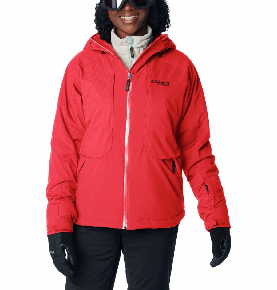 Narciarstwo Columbia Kurtki Narciarskie | Kurtka Zimowa Columbia Highland Summit Jacket Damska Narciarska