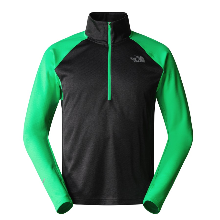 Turystyka The North Face Bluzy | Koszulka Termiczna The North Face 1-4 Zip Run Fleece Meska