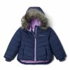 Dziecko Columbia Kurtki Dla Dzieci | Kurtka Puchowa Columbia Katelyn Crest Ii Hooded Jacket Dziecieca Zimowa