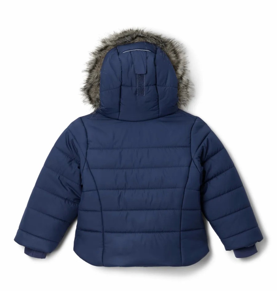 Dziecko Columbia Kurtki Dla Dzieci | Kurtka Puchowa Columbia Katelyn Crest Ii Hooded Jacket Dziecieca Zimowa