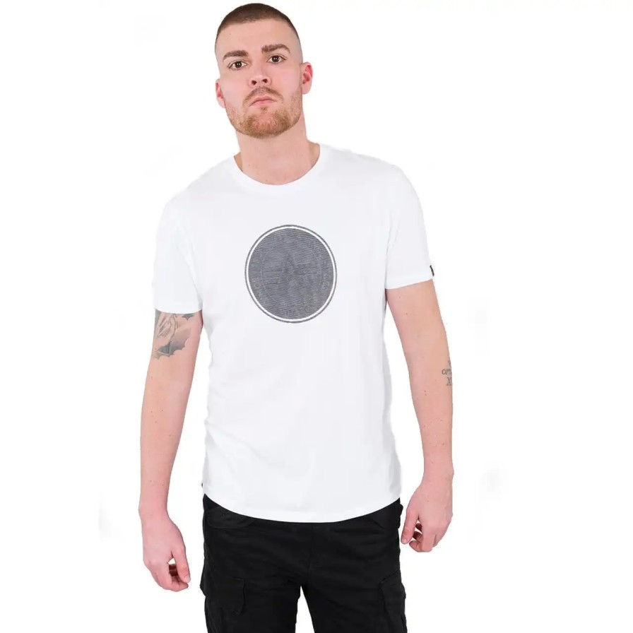 Mezczyzna Alpha Industries T-Shirty Meskie | Koszulka Alpha Industries Hologram T 126503-09