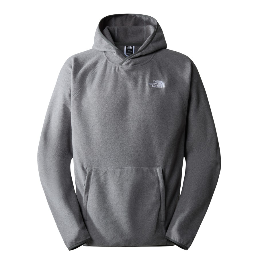 Turystyka The North Face Bluzy | Bluza Z Kapturem The North Face 100 Glacier Hoodie Meska