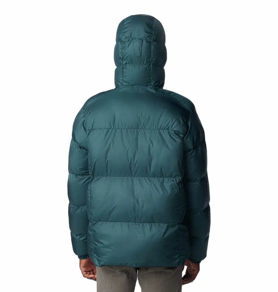 Turystyka Columbia Kurtki | Kurtka Puchowa Columbia Puffect Hooded Jacket Meska Zimowa